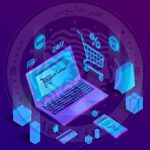 وکتور لایه باز فروشگاه آنلاین1008