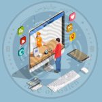 وکتور لایه باز فروشگاه آنلاین 1010
