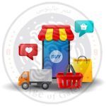 وکتور لایه باز فروشگاه آنلاین 1019