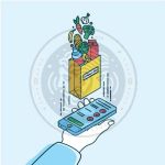 وکتور لایه باز اپلیکیشن سوپرمارکت 1003