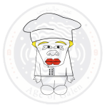 وکتور لایه باز کارکتر آشپز 2037
