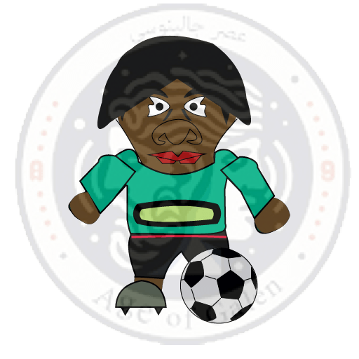2065-8 وکتور لایه باز فوتبالیست 2065 - Image 1