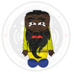 وکتور لایه باز کارکتر مرد آفریقایی 2067