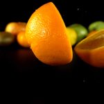 فوتیج برش پرتقال