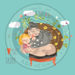 وکتور لایه باز  پدر و دختر  v20