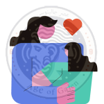 وکتور لایه باز مادر و دختر v8